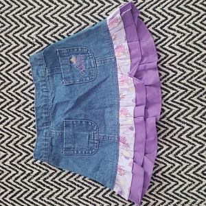 Disney baby denim skirt| Size: 12 months